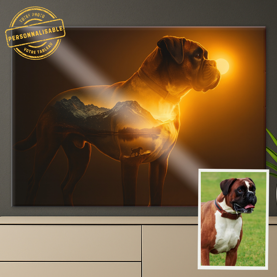 Votre Animal – Tableau Silhouette Aube