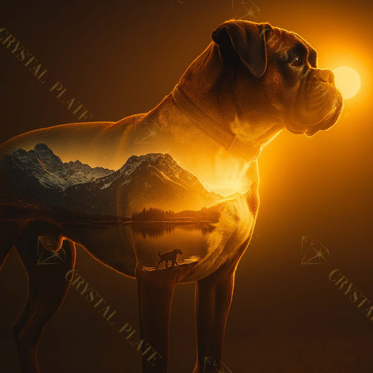 Votre Animal – Tableau Silhouette Aube