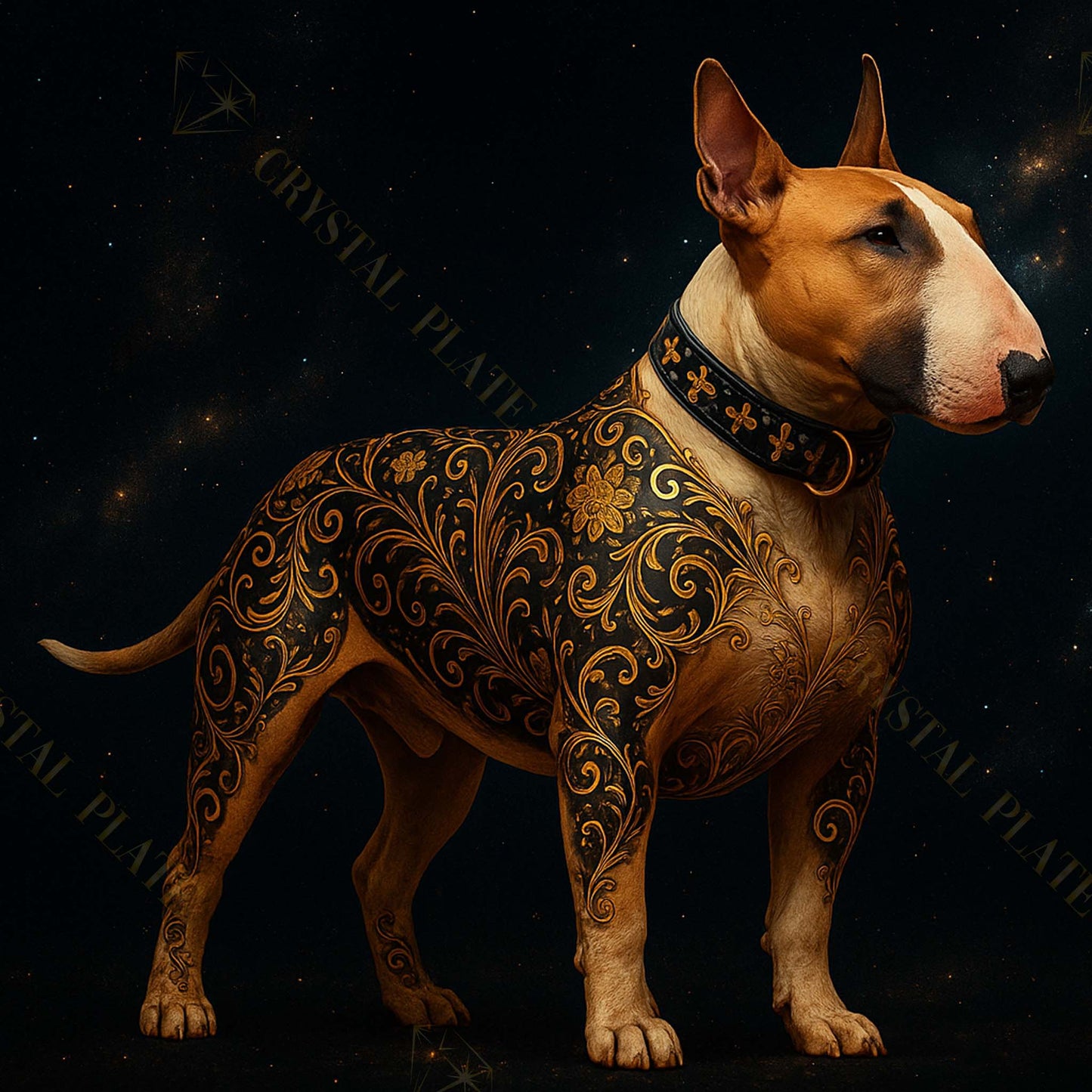 Votre Animal – Tableau Noir & Or