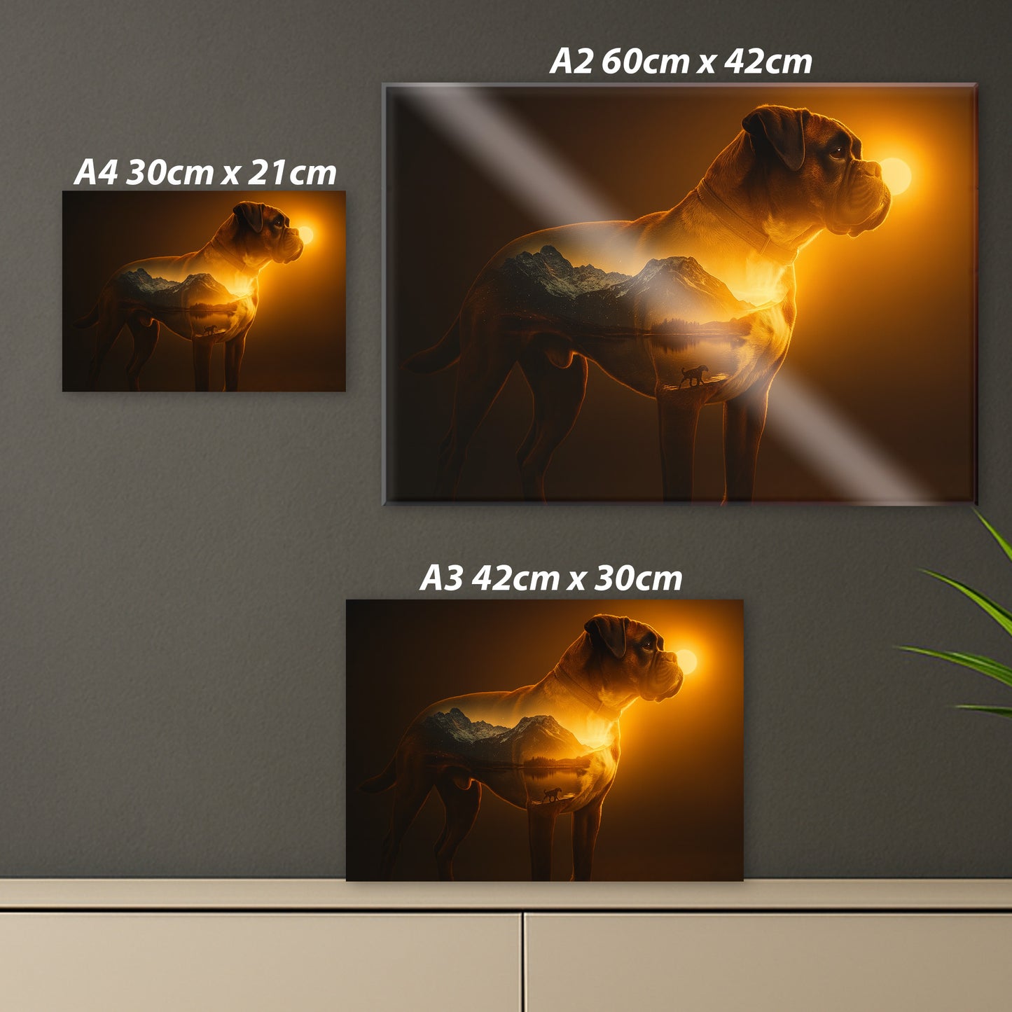 Votre Animal – Tableau Silhouette Aube
