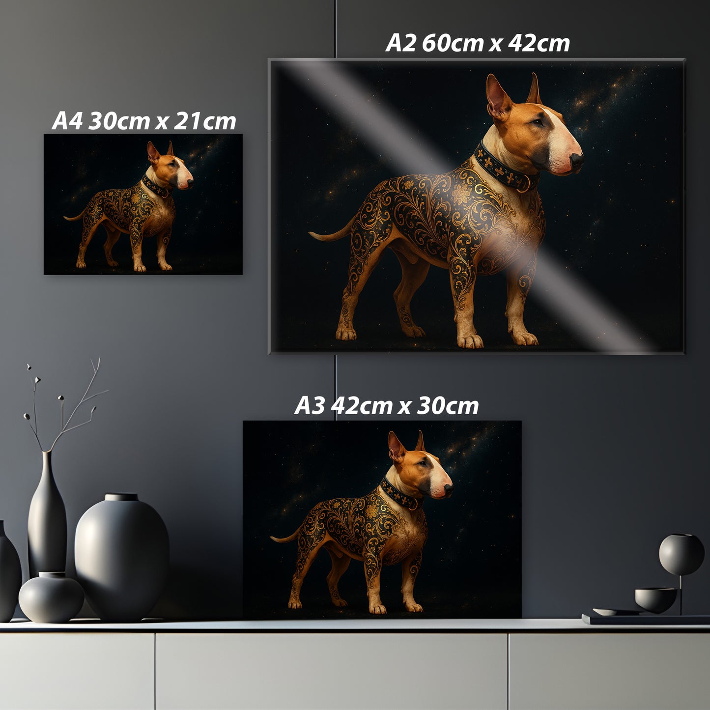 Votre Animal – Tableau Noir & Or
