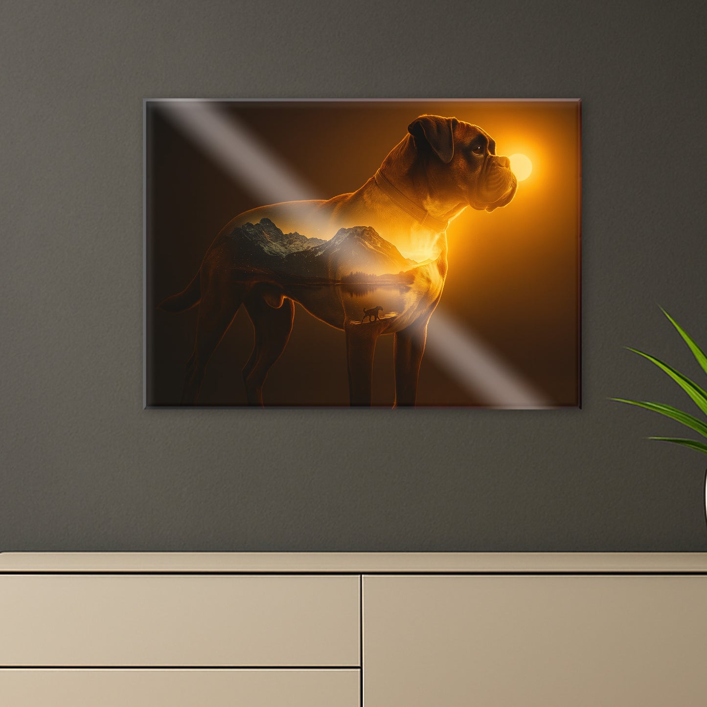 Votre Animal – Tableau Silhouette Aube