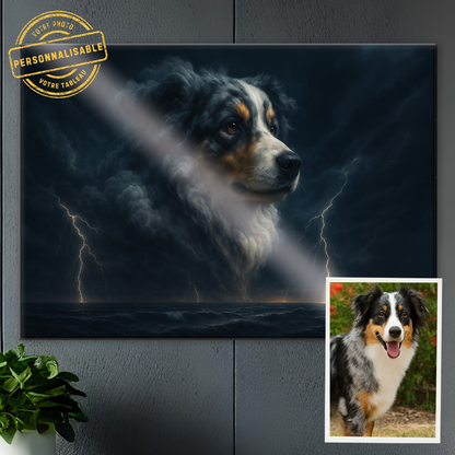 Votre Animal – Tableau Portrait Orageux