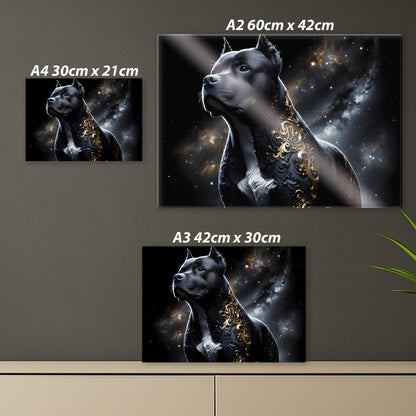 AmStaff Royal – Tableau Noir & Or