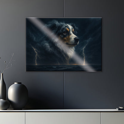 Votre Animal – Tableau Portrait Orageux