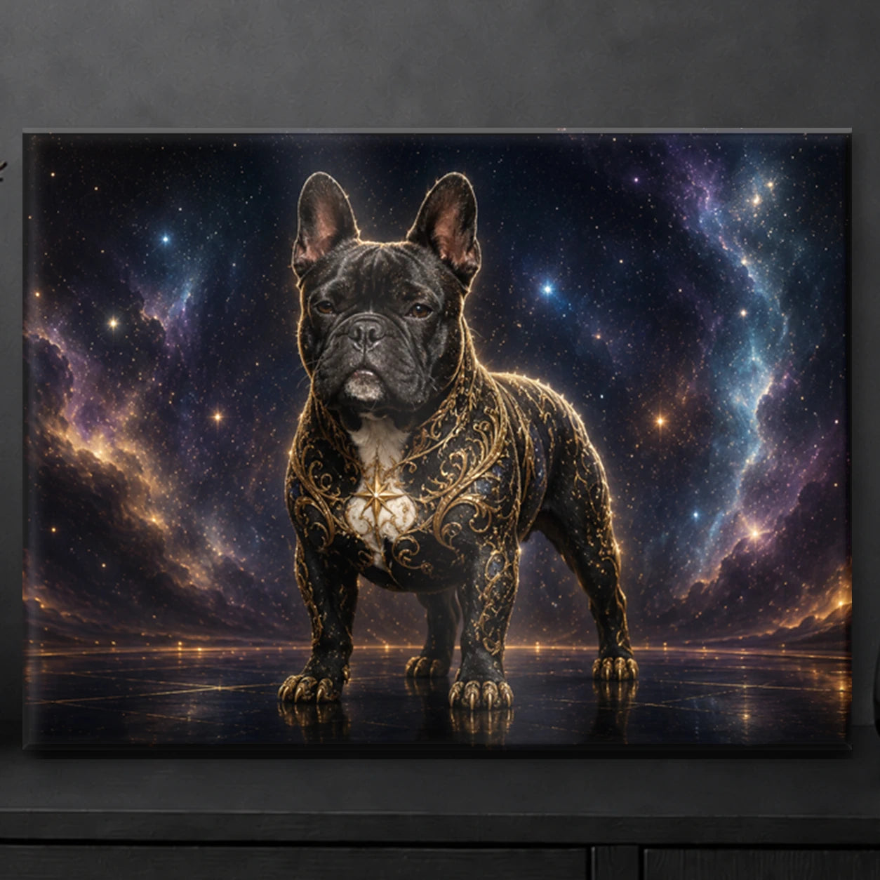 Portrait personnalisé - Black & Gold