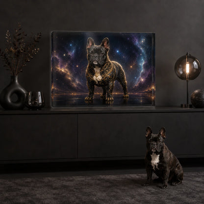 Portrait personnalisé - Black & Gold